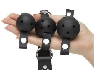 Fetish Fantasy Breathable Ball Gag Training System