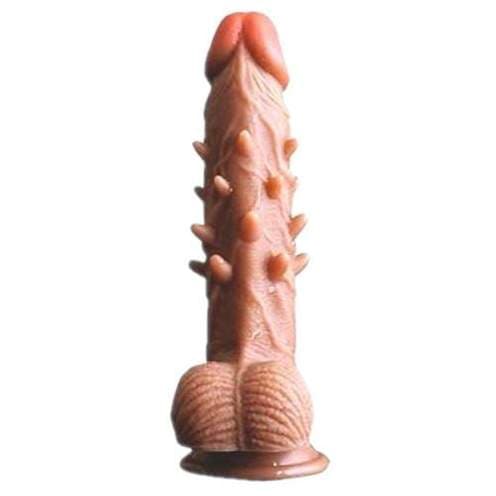 SPIKY 7 INCH REALISTIC DILDO