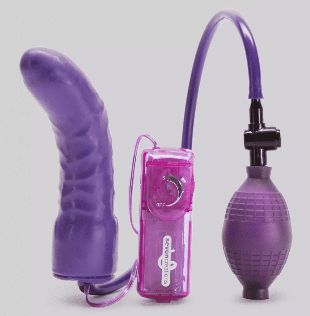 g-spot inflatable dildo