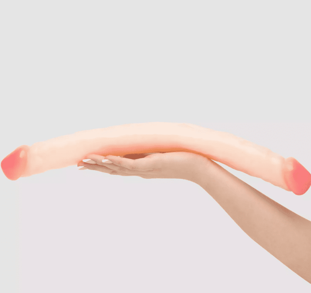 jelly double-ended dildo
